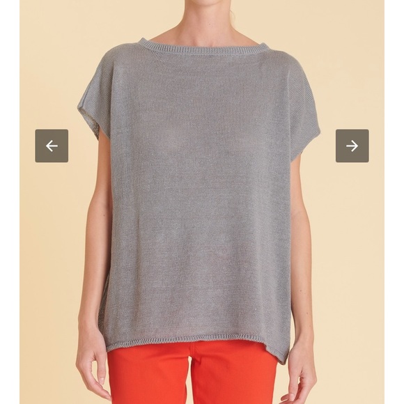 Maevy MISTRAL T-SHIRT, Grey Linen - Picture 2 of 7